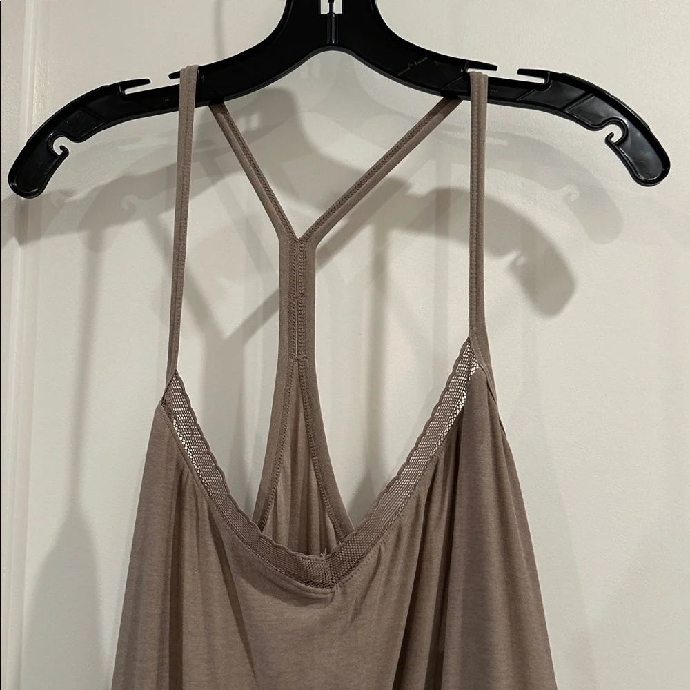 Beyond Yoga Women's Tan Jumpsuit - Picture 3 of 4